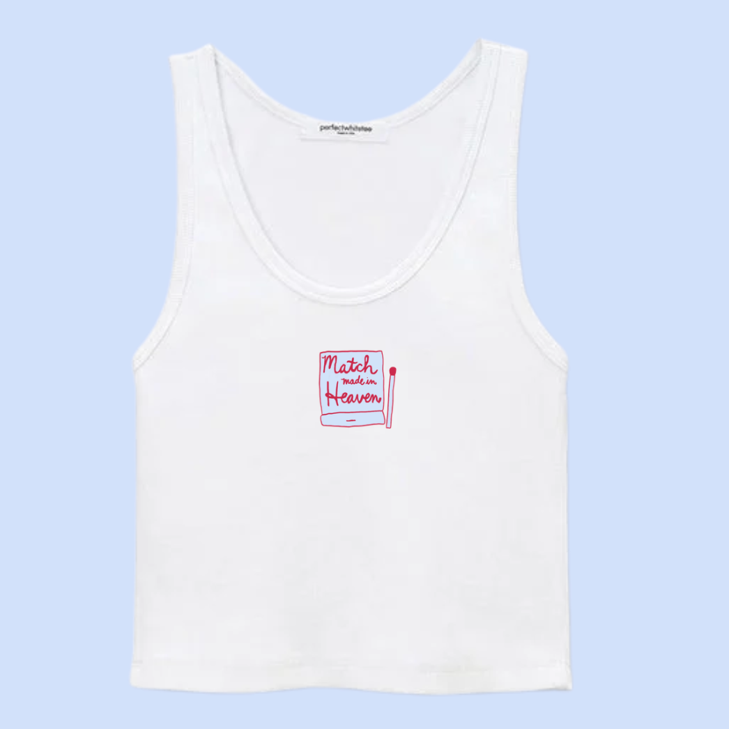 Embroidered Tank Top