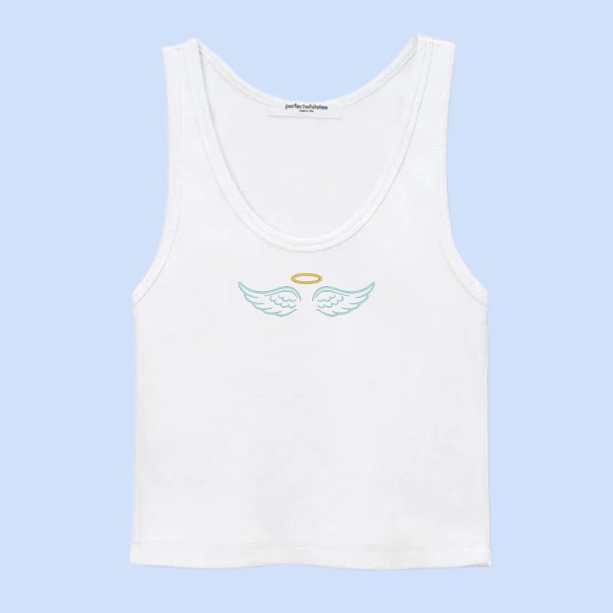 Embroidered Tank Top