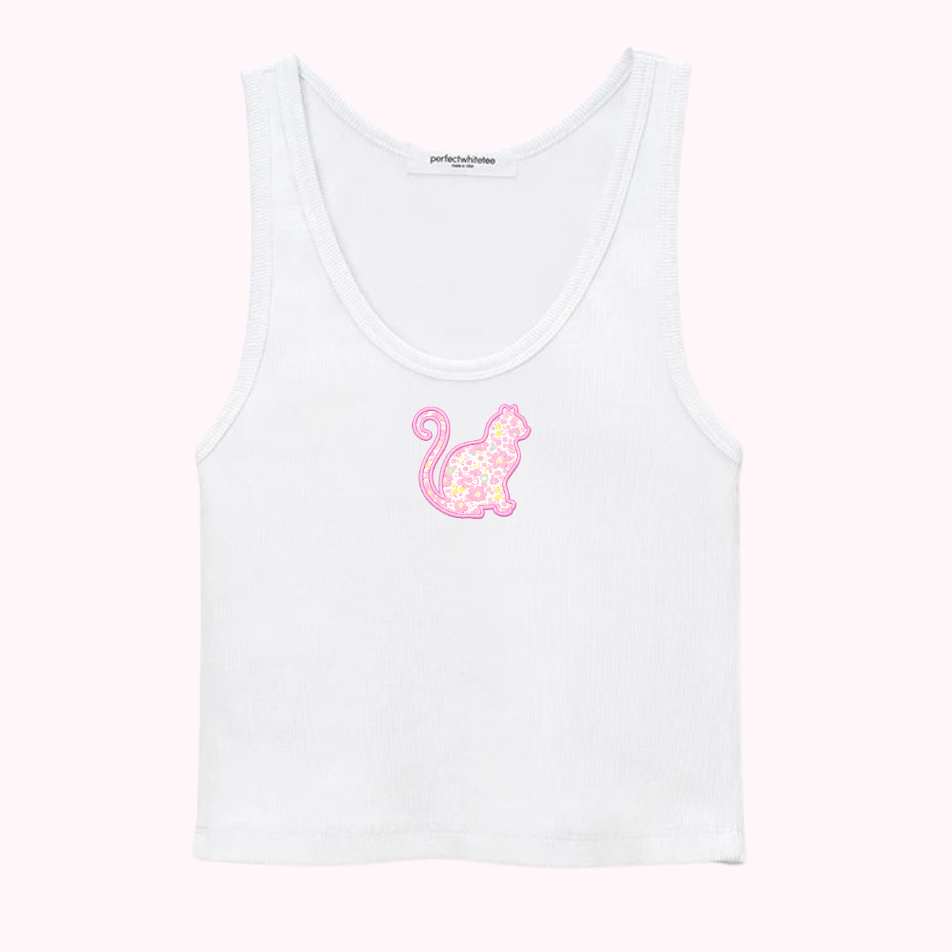 Applique Embroidered Tank