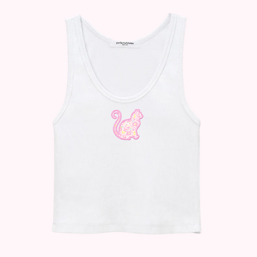 Applique Embroidered Tank