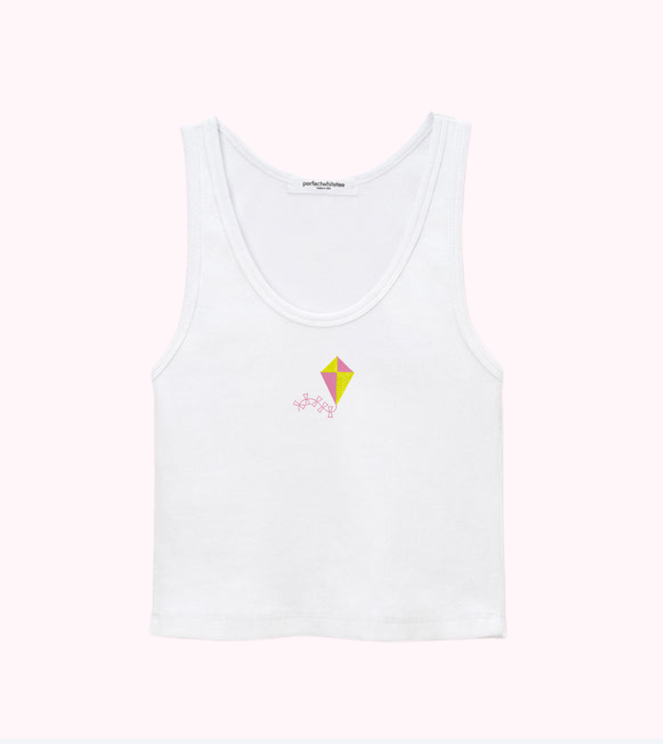 Embroidered Tank Top