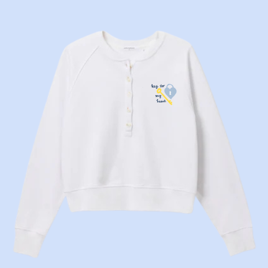 HENLEY SWEATSHIRT